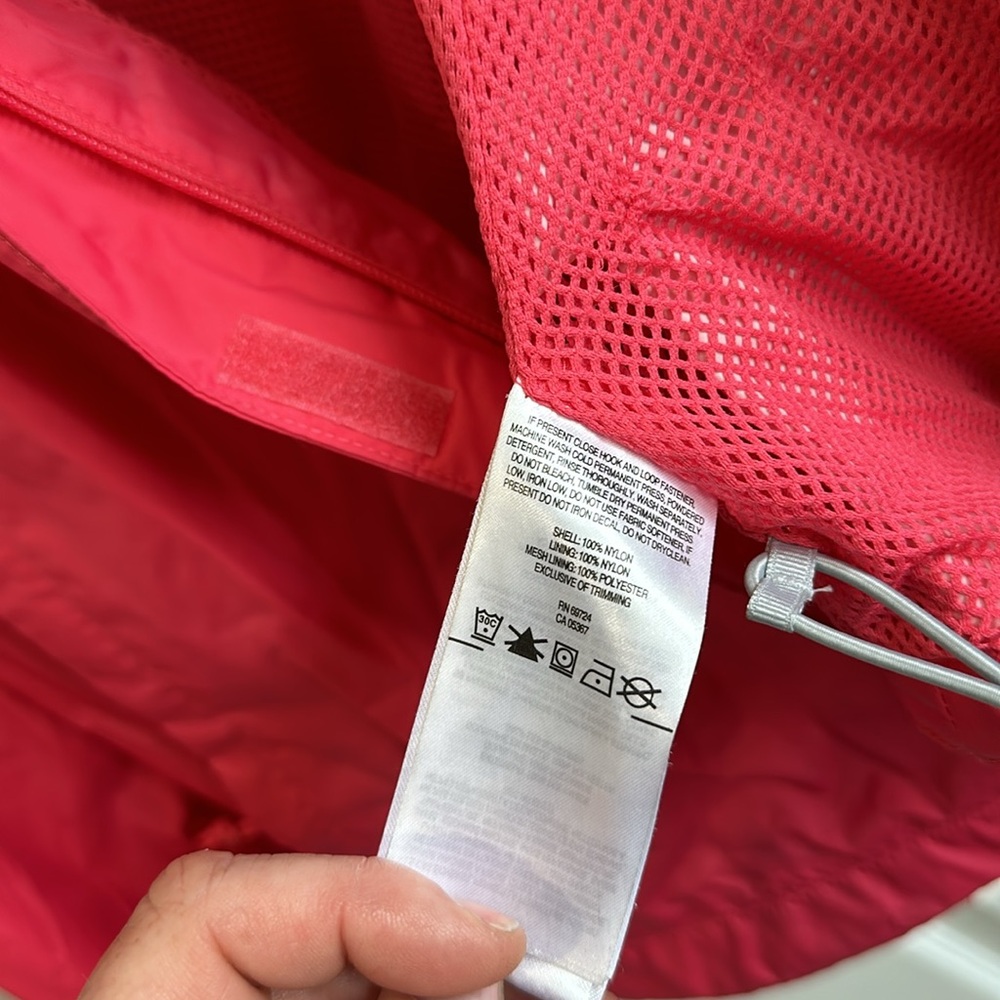 EUC Women’s Pink Columbia Omni Tech Waterproof Rain Jacket - Size 2X - Picture 6 of 8